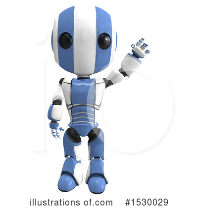 Royalty-Free (RF) Robot Clipart Illustration by Leo Blanchette - Stock Sample #1530029