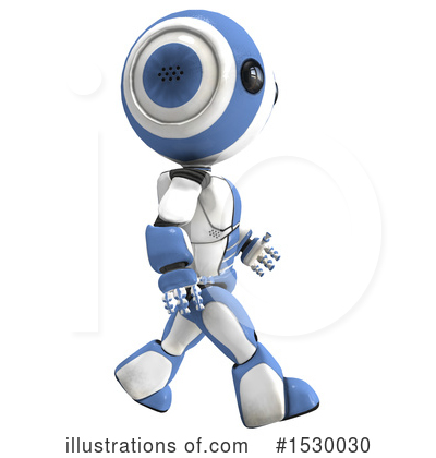 Royalty-Free (RF) Robot Clipart Illustration by Leo Blanchette - Stock Sample #1530030