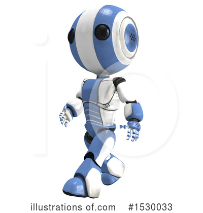Royalty-Free (RF) Robot Clipart Illustration by Leo Blanchette - Stock Sample #1530033