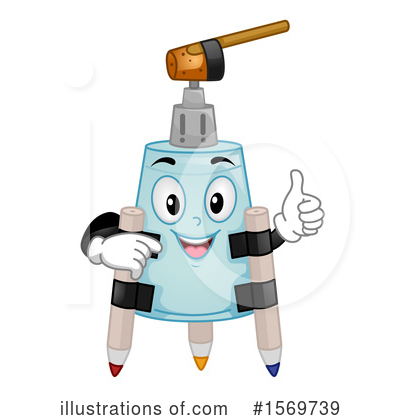 Royalty-Free (RF) Robot Clipart Illustration by BNP Design Studio - Stock Sample #1569739