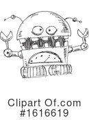 Robot Clipart #1616619 by yayayoyo