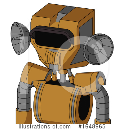 Royalty-Free (RF) Robot Clipart Illustration by Leo Blanchette - Stock Sample #1648965