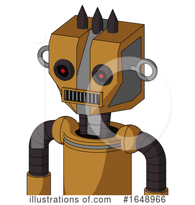 Royalty-Free (RF) Robot Clipart Illustration by Leo Blanchette - Stock Sample #1648966
