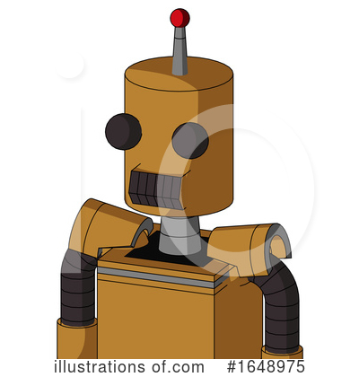 Royalty-Free (RF) Robot Clipart Illustration by Leo Blanchette - Stock Sample #1648975