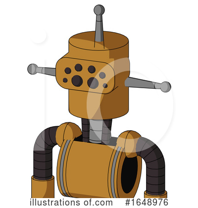 Royalty-Free (RF) Robot Clipart Illustration by Leo Blanchette - Stock Sample #1648976