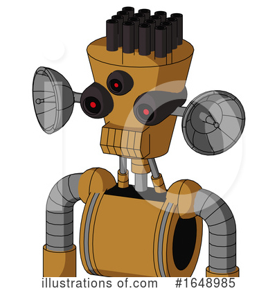 Royalty-Free (RF) Robot Clipart Illustration by Leo Blanchette - Stock Sample #1648985