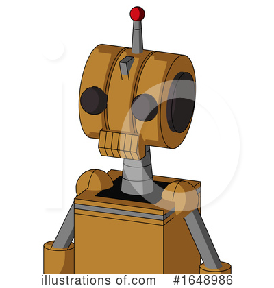 Royalty-Free (RF) Robot Clipart Illustration by Leo Blanchette - Stock Sample #1648986