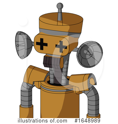 Royalty-Free (RF) Robot Clipart Illustration by Leo Blanchette - Stock Sample #1648989