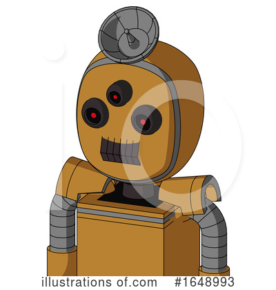 Royalty-Free (RF) Robot Clipart Illustration by Leo Blanchette - Stock Sample #1648993