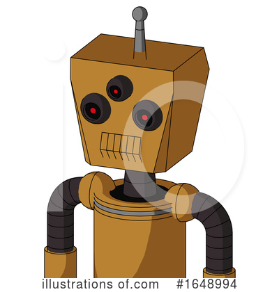 Royalty-Free (RF) Robot Clipart Illustration by Leo Blanchette - Stock Sample #1648994