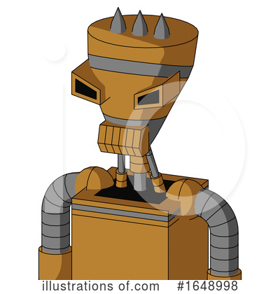 Royalty-Free (RF) Robot Clipart Illustration by Leo Blanchette - Stock Sample #1648998