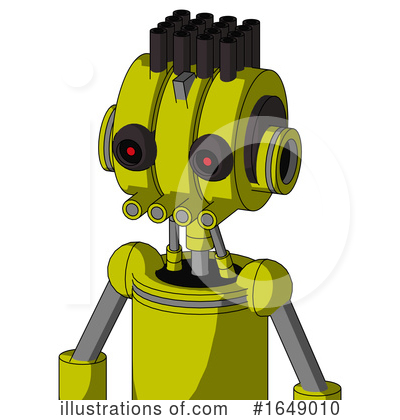 Royalty-Free (RF) Robot Clipart Illustration by Leo Blanchette - Stock Sample #1649010