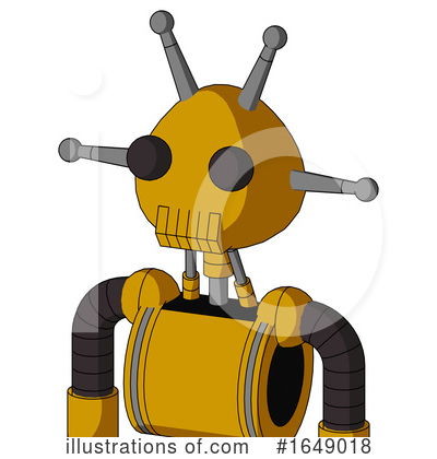 Royalty-Free (RF) Robot Clipart Illustration by Leo Blanchette - Stock Sample #1649018