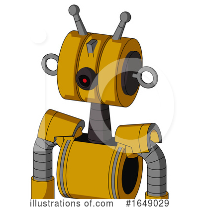 Royalty-Free (RF) Robot Clipart Illustration by Leo Blanchette - Stock Sample #1649029