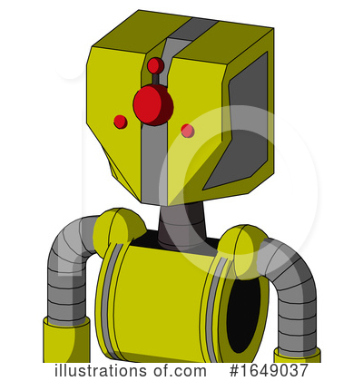Royalty-Free (RF) Robot Clipart Illustration by Leo Blanchette - Stock Sample #1649037