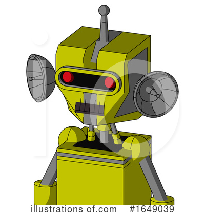 Royalty-Free (RF) Robot Clipart Illustration by Leo Blanchette - Stock Sample #1649039