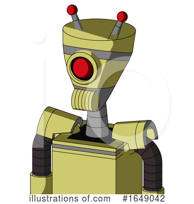 Royalty-Free (RF) Robot Clipart Illustration by Leo Blanchette - Stock Sample #1649042