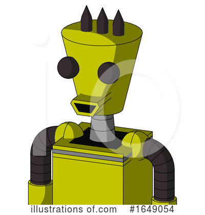 Royalty-Free (RF) Robot Clipart Illustration by Leo Blanchette - Stock Sample #1649054