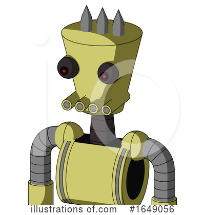 Royalty-Free (RF) Robot Clipart Illustration by Leo Blanchette - Stock Sample #1649056