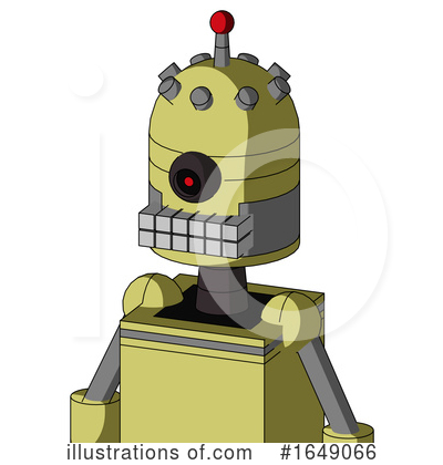 Royalty-Free (RF) Robot Clipart Illustration by Leo Blanchette - Stock Sample #1649066