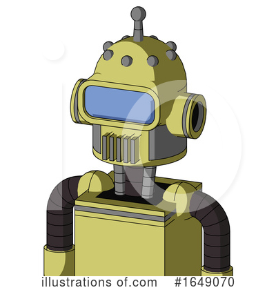 Royalty-Free (RF) Robot Clipart Illustration by Leo Blanchette - Stock Sample #1649070