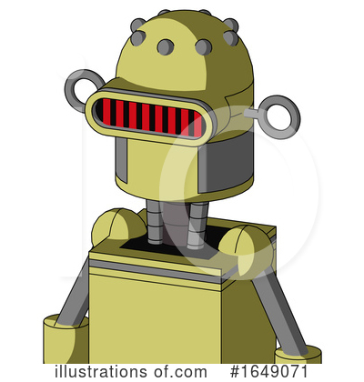 Royalty-Free (RF) Robot Clipart Illustration by Leo Blanchette - Stock Sample #1649071