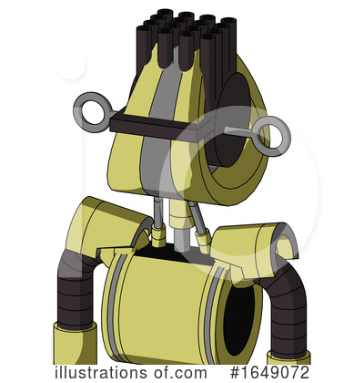 Royalty-Free (RF) Robot Clipart Illustration by Leo Blanchette - Stock Sample #1649072