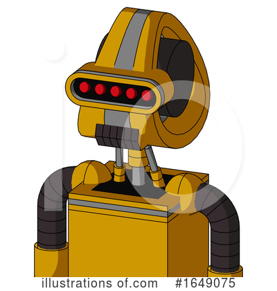Royalty-Free (RF) Robot Clipart Illustration by Leo Blanchette - Stock Sample #1649075