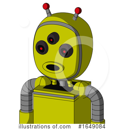 Royalty-Free (RF) Robot Clipart Illustration by Leo Blanchette - Stock Sample #1649084