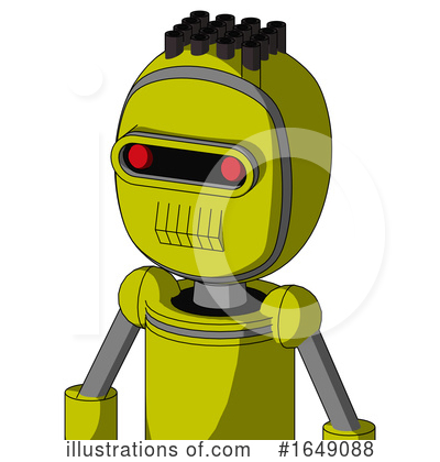 Royalty-Free (RF) Robot Clipart Illustration by Leo Blanchette - Stock Sample #1649088