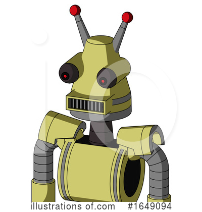 Royalty-Free (RF) Robot Clipart Illustration by Leo Blanchette - Stock Sample #1649094