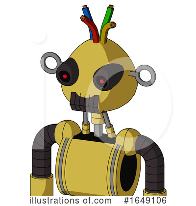 Royalty-Free (RF) Robot Clipart Illustration by Leo Blanchette - Stock Sample #1649106