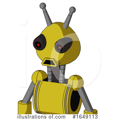 Royalty-Free (RF) Robot Clipart Illustration by Leo Blanchette - Stock Sample #1649113