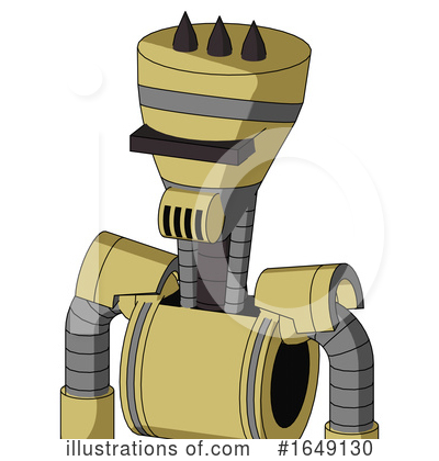 Royalty-Free (RF) Robot Clipart Illustration by Leo Blanchette - Stock Sample #1649130