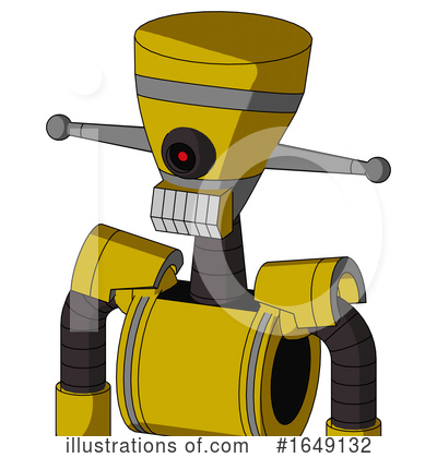 Royalty-Free (RF) Robot Clipart Illustration by Leo Blanchette - Stock Sample #1649132