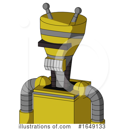 Royalty-Free (RF) Robot Clipart Illustration by Leo Blanchette - Stock Sample #1649133