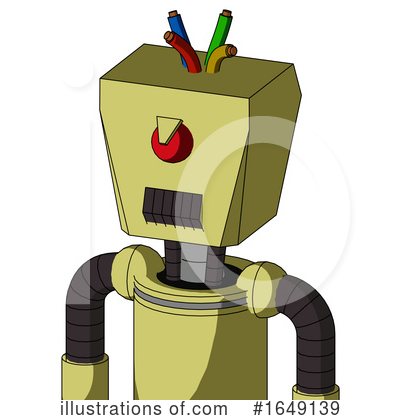 Royalty-Free (RF) Robot Clipart Illustration by Leo Blanchette - Stock Sample #1649139