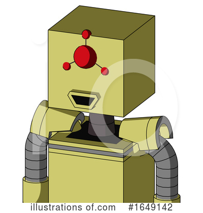 Royalty-Free (RF) Robot Clipart Illustration by Leo Blanchette - Stock Sample #1649142