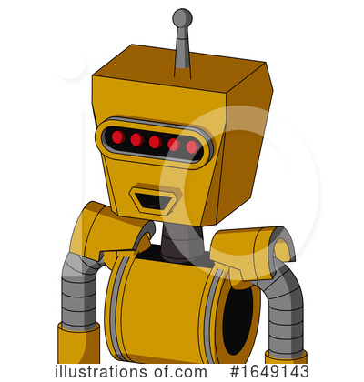 Royalty-Free (RF) Robot Clipart Illustration by Leo Blanchette - Stock Sample #1649143