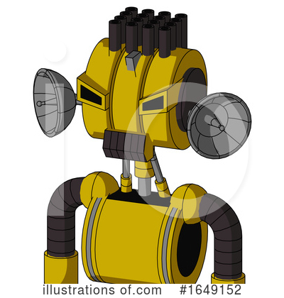 Royalty-Free (RF) Robot Clipart Illustration by Leo Blanchette - Stock Sample #1649152
