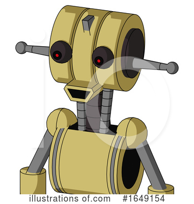 Royalty-Free (RF) Robot Clipart Illustration by Leo Blanchette - Stock Sample #1649154