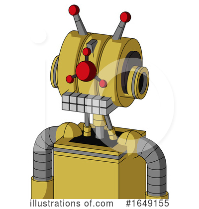 Royalty-Free (RF) Robot Clipart Illustration by Leo Blanchette - Stock Sample #1649155