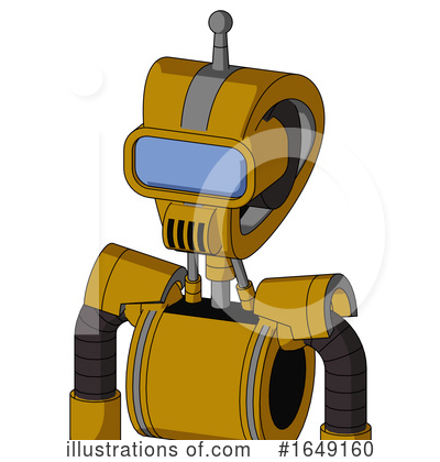 Royalty-Free (RF) Robot Clipart Illustration by Leo Blanchette - Stock Sample #1649160
