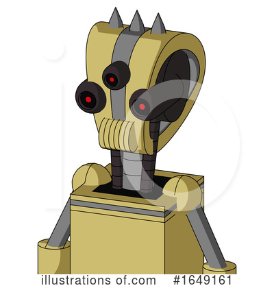 Royalty-Free (RF) Robot Clipart Illustration by Leo Blanchette - Stock Sample #1649161
