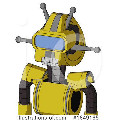 Royalty-Free (RF) Robot Clipart Illustration by Leo Blanchette - Stock Sample #1649165