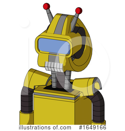Royalty-Free (RF) Robot Clipart Illustration by Leo Blanchette - Stock Sample #1649166