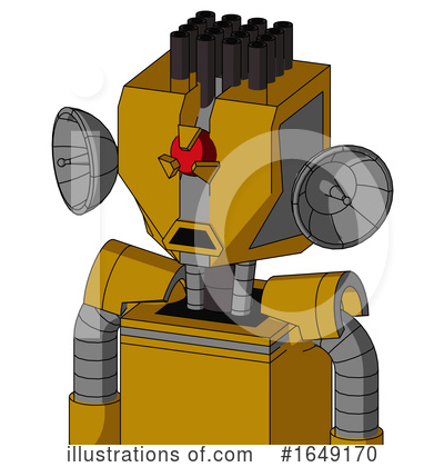 Royalty-Free (RF) Robot Clipart Illustration by Leo Blanchette - Stock Sample #1649170