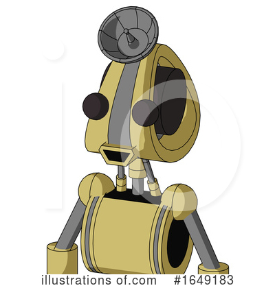 Royalty-Free (RF) Robot Clipart Illustration by Leo Blanchette - Stock Sample #1649183