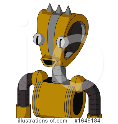 Royalty-Free (RF) Robot Clipart Illustration by Leo Blanchette - Stock Sample #1649184