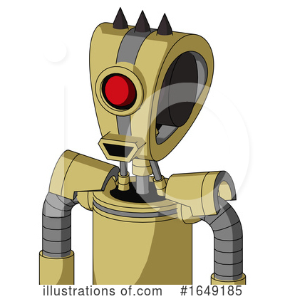 Royalty-Free (RF) Robot Clipart Illustration by Leo Blanchette - Stock Sample #1649185